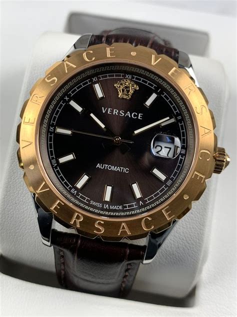 versace herenhorloge automatic gold vzi02 0017 staal|Automatic Gold .